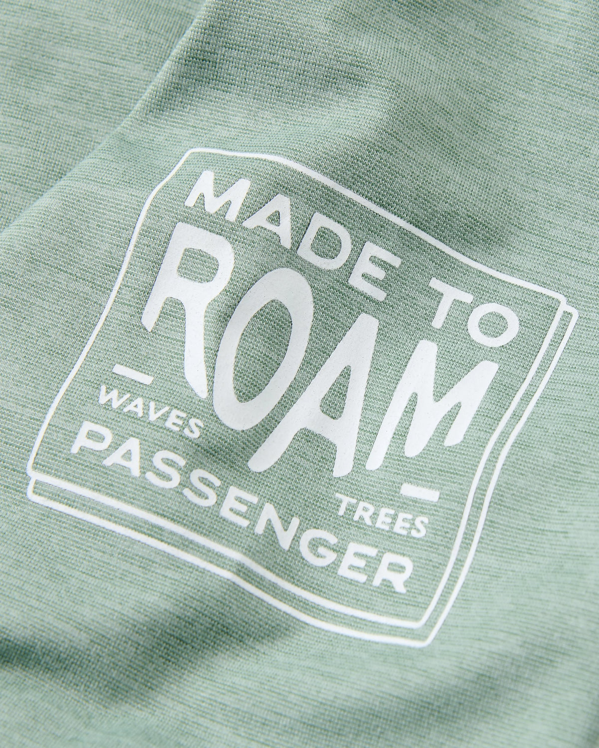 Light Ray Hooded UPF50 LS T-Shirt - Pistachio Marl - Flatlay