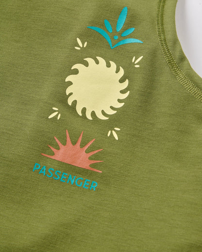 Zenith Drirelease® Active Vest - Clover - Flatlay