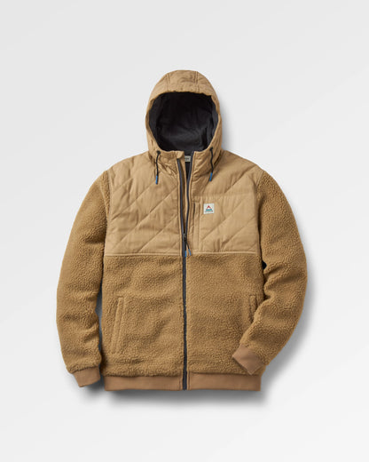 Adventure Deep-Pile Sherpa Fleece - Biscuit - Flatlay