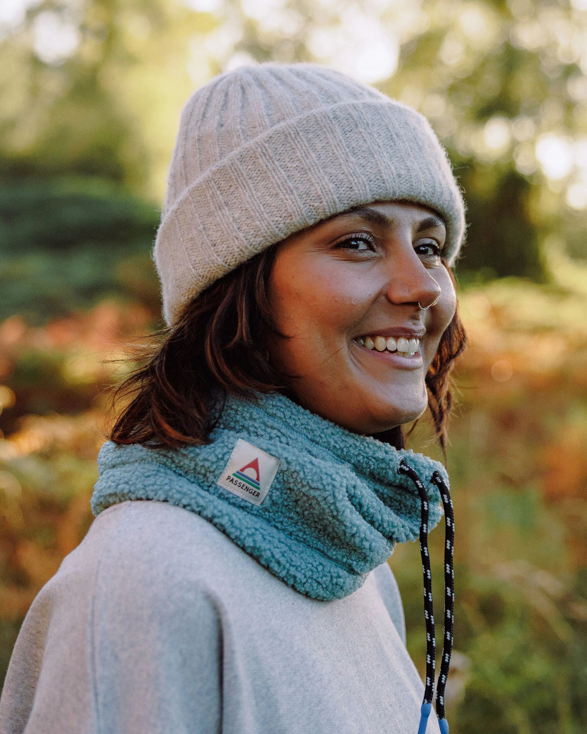 Ash Sherpa Fleece Snood - Arctic - Lifestyle - Female