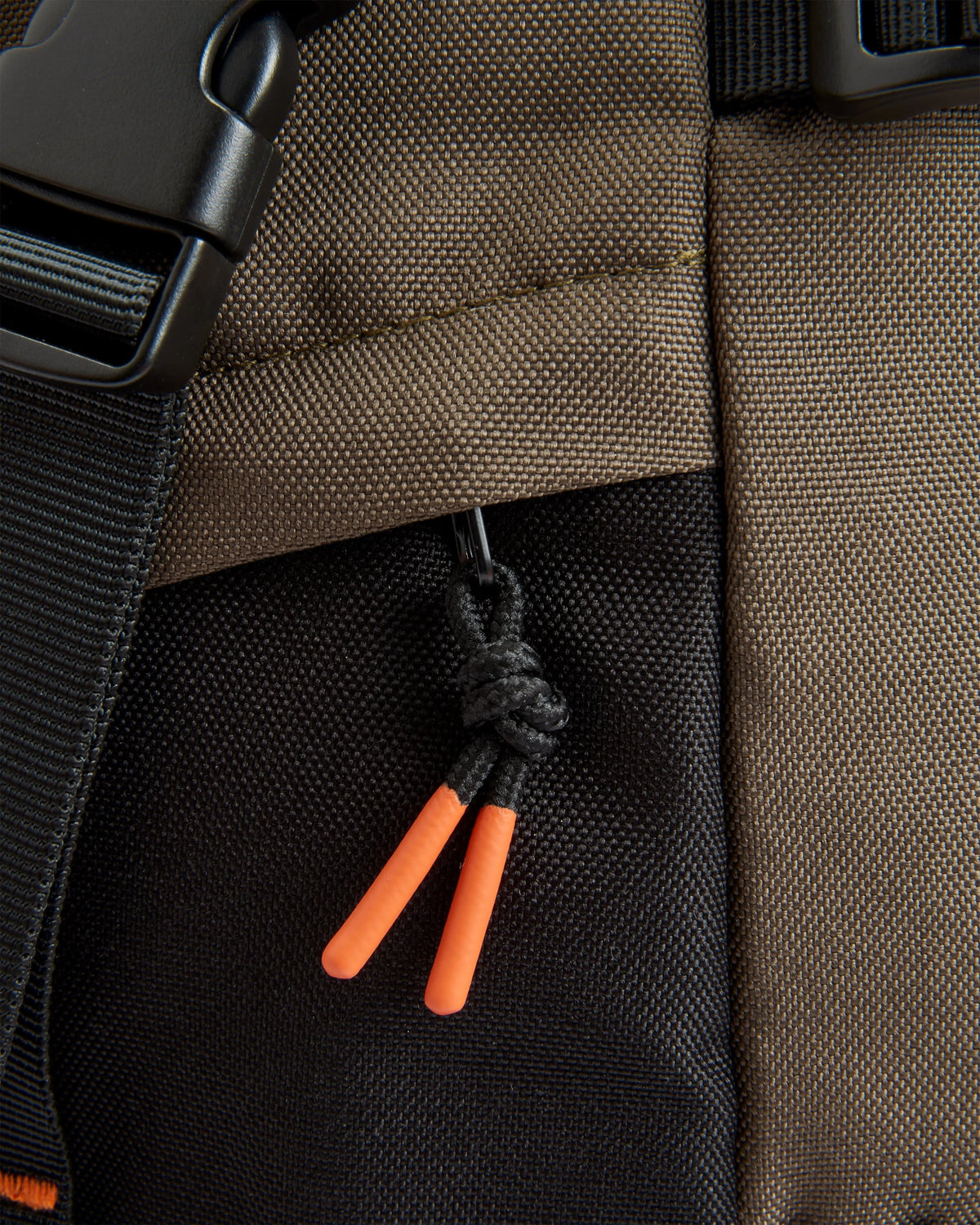 Boondocker 32L Backpack - True Black/ Khaki - Flatlay