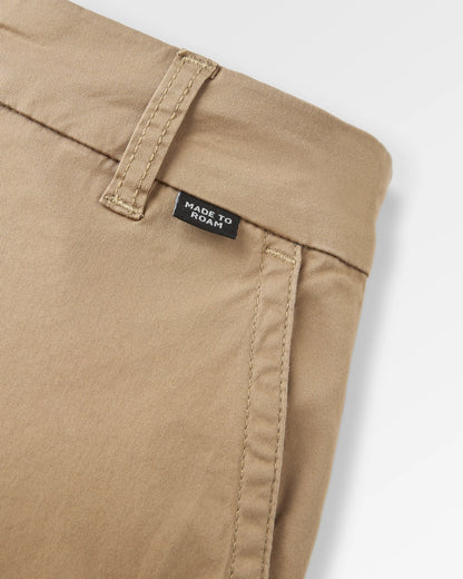 365 Light Cotton Shorts - Biscuit - Flatlay