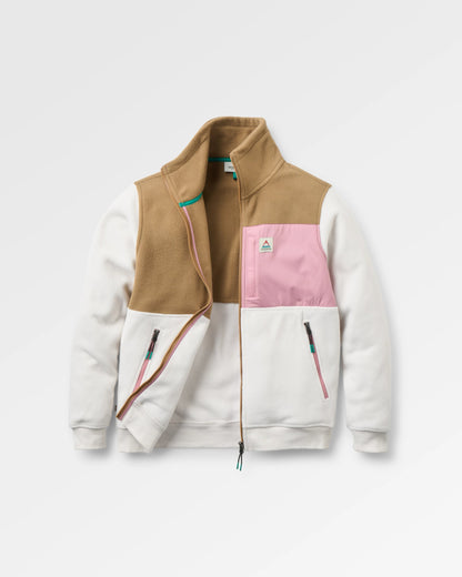 Caspian Polar Fleece - White Sand - Flatlay