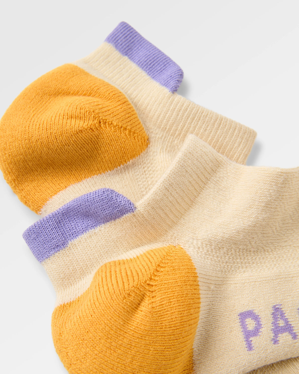 Classic Trainer Socks - Birch - Flatlay