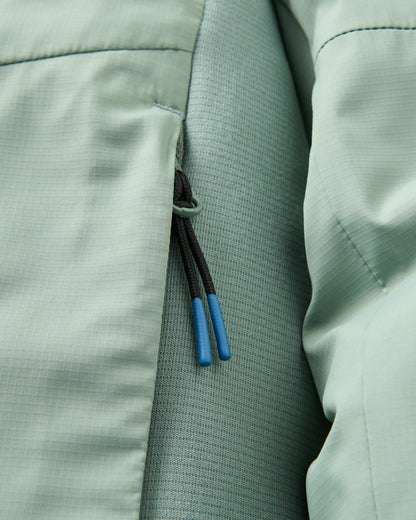 Shasta Lightweight Thermore® Insulated Jacket - Pistachio - Flatlay