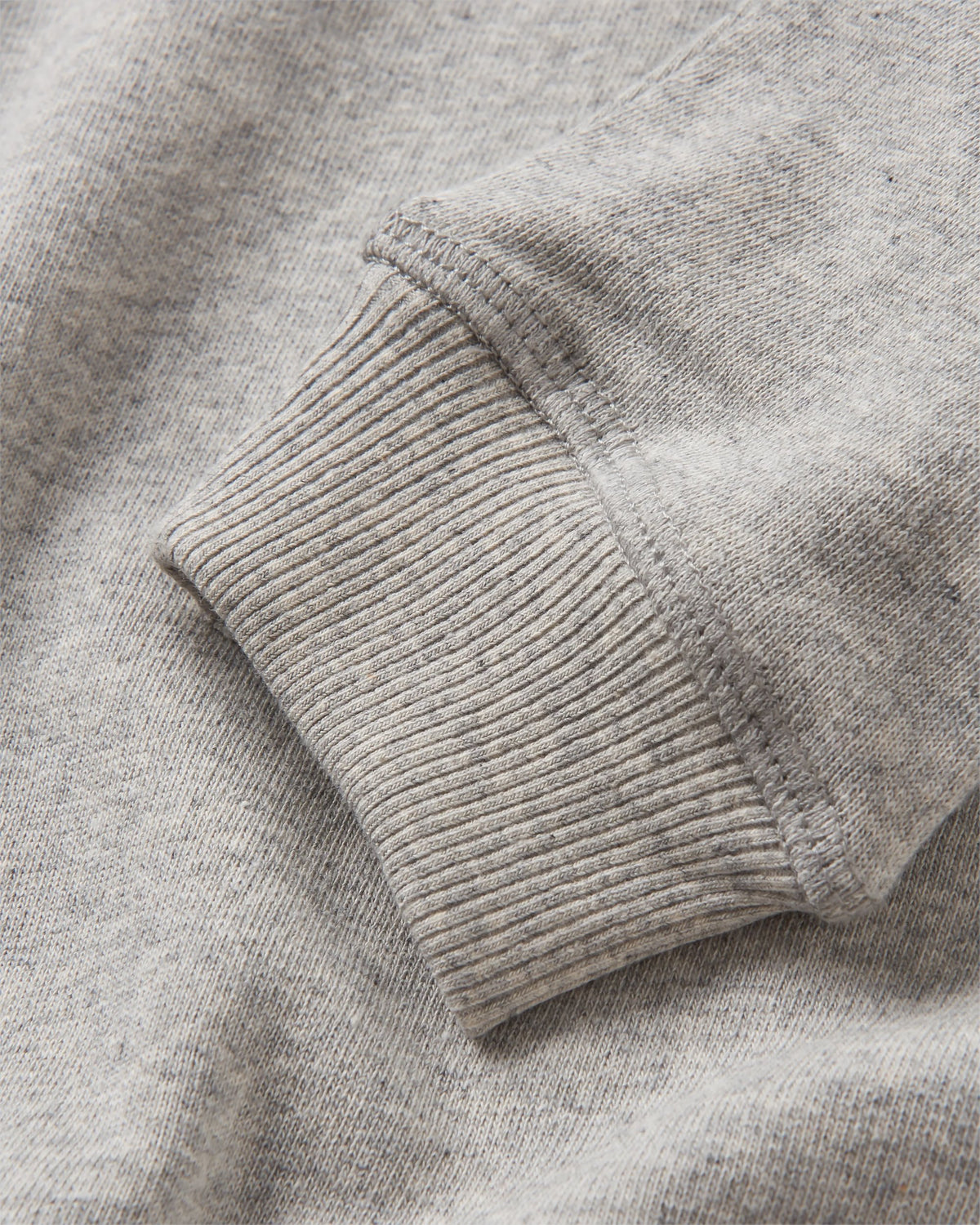 Breathe Sweatshirt - Mid Grey Marl - Flatlay