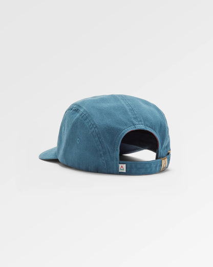 Fixie 5-Panel Cap - Tidal Blue - Flatlay