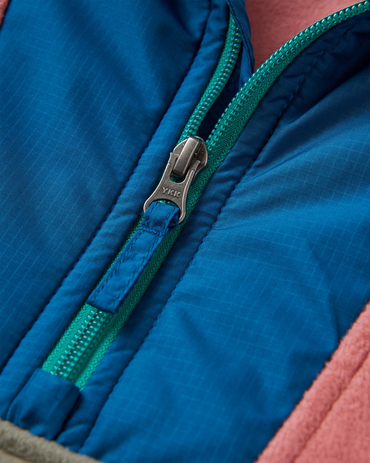 Alexander Polar Hooded Fleece - Dusty Rose - Flatlay