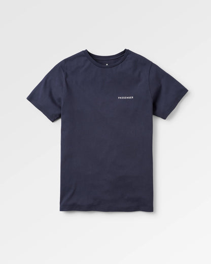 Made To Roam T-Shirt - Deep Navy - Flatlay