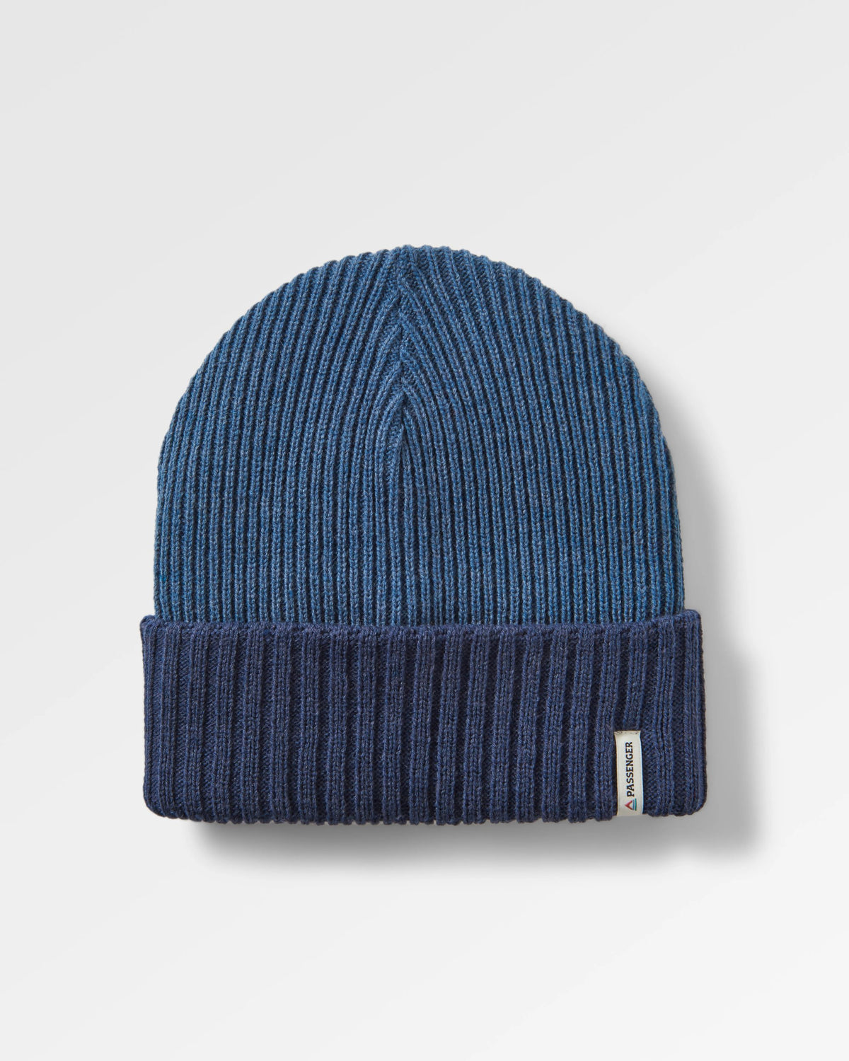 Outlook Beanie - Rich Navy/Dark Denim - Flatlay