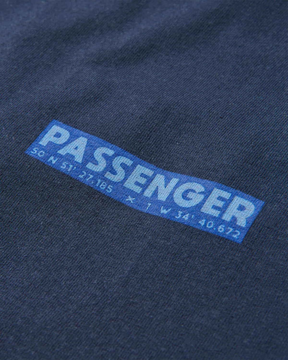 Distance Relaxed Fit T-Shirt - Deep Navy - Flatlay