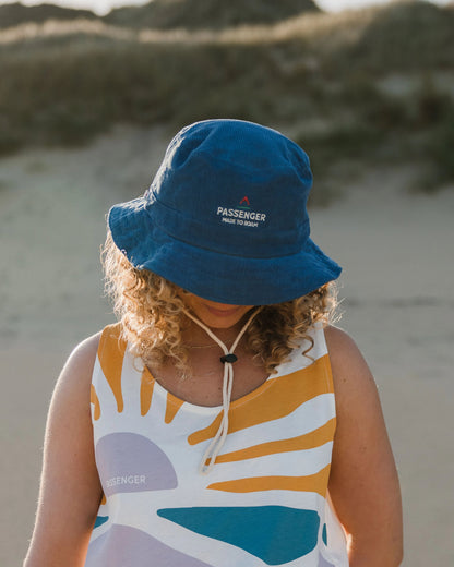Forest Cord Bucket Hat - Ash Blue - Lifestyle - Female