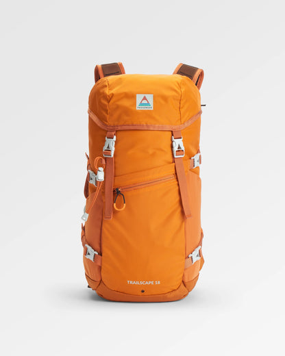 Trailscape 18L Backpack - Sunrise Orange - Flatlay