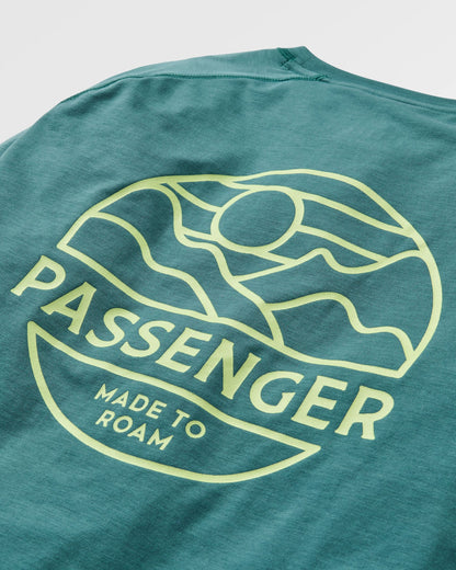 Sedona Drirelease® Active LS T-Shirt - Deep Ocean - Flatlay