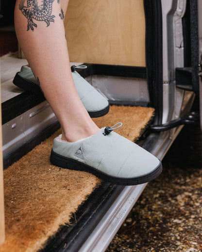 Step Out Women's Fleece Lined Slipper - Pistachio - Lifestyle