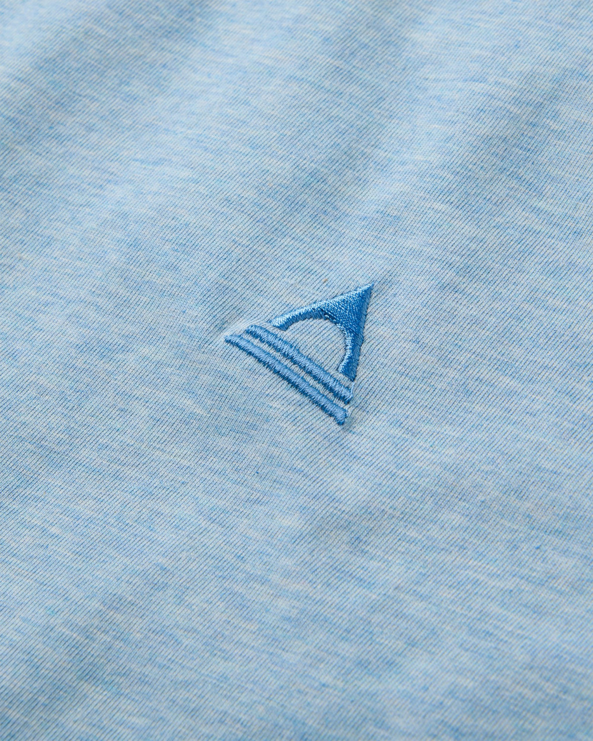 Legacy T-Shirt - Faded Denim Marl - Flatlay