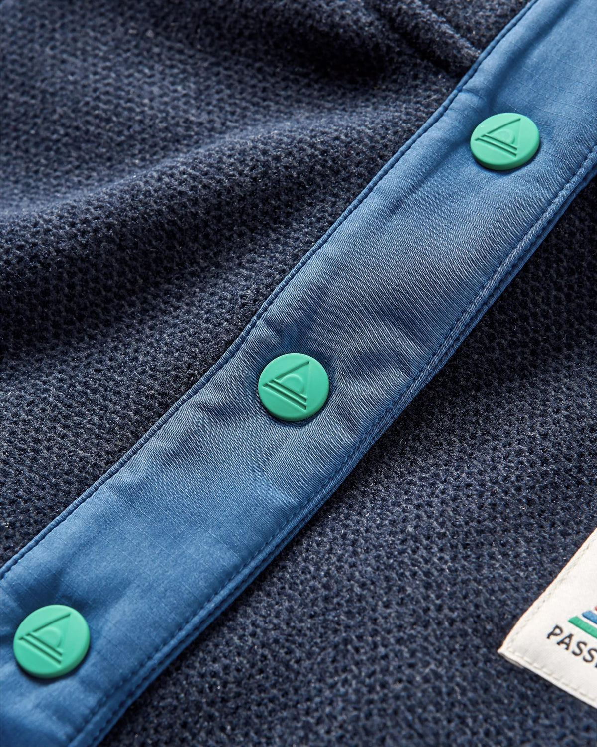 Women's Snowdrop Polartec® Fleece - Lilac/ Deep Navy - Flatlay