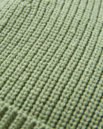 Compass Beanie - Stem Green - Flatlay