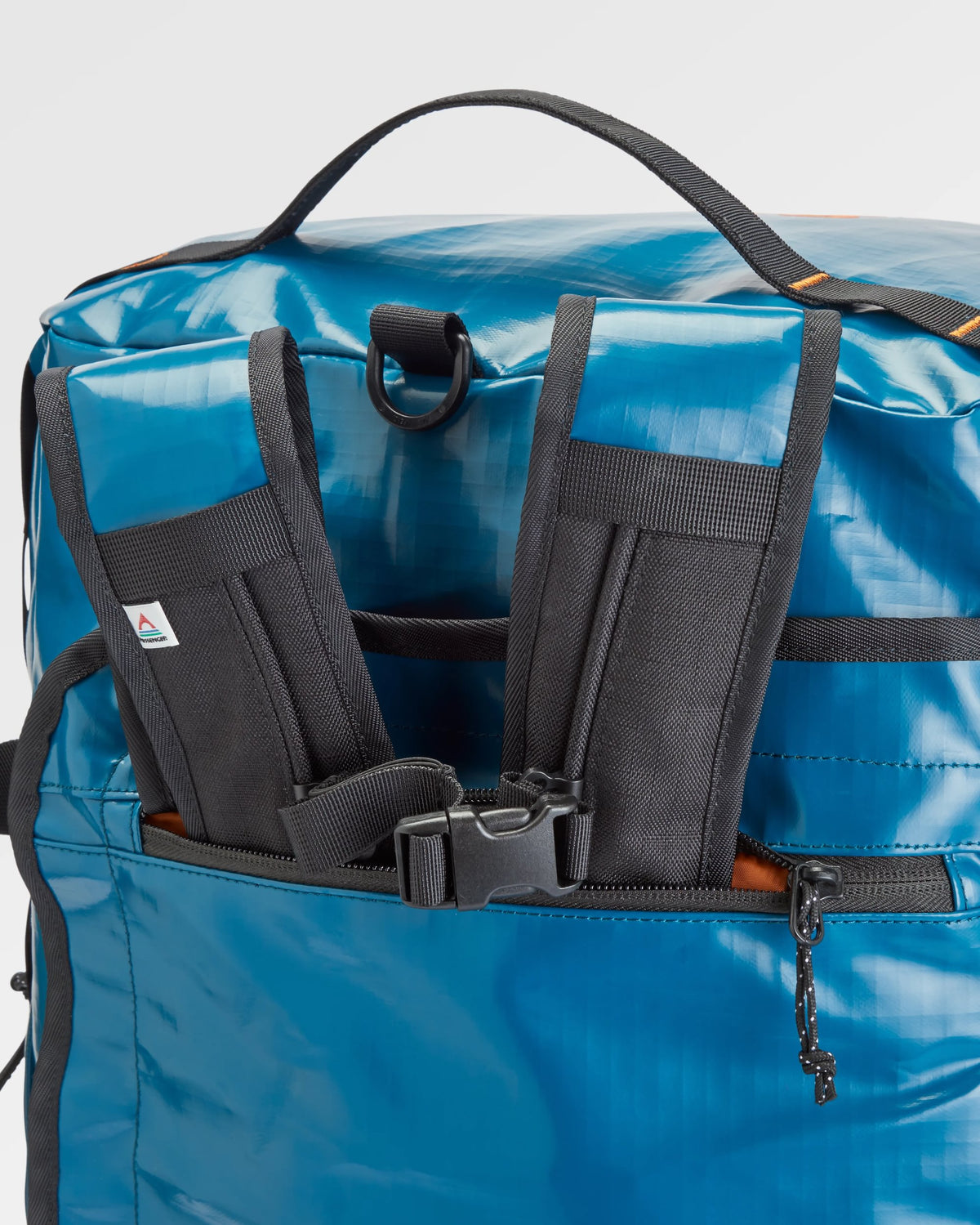 Roamer 80L Duffel Bag - Tidal Blue - Flatlay
