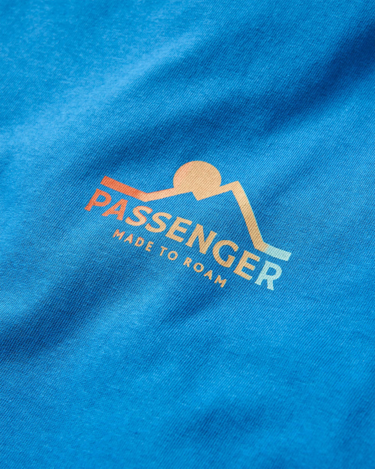 MTR T-Shirt - Soft Cobalt - Flatlay