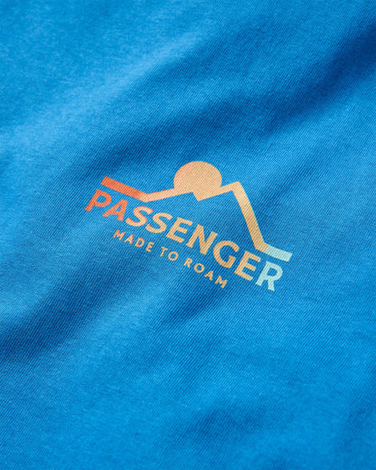 MTR T-Shirt - Soft Cobalt - Flatlay