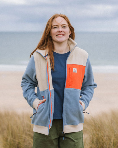 Caspian Polar Fleece - Faded Denim - Lifestyle