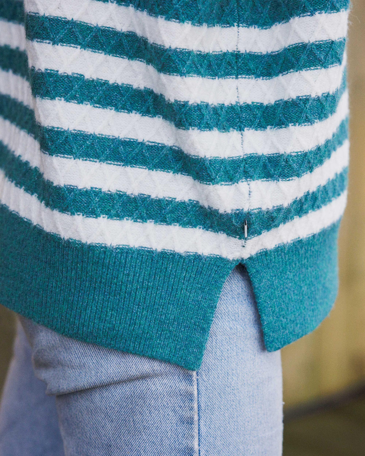 Ramble Knitted Jumper - Mediterranean - Lifestyle