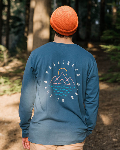Escapism LS T-Shirt - Dark Denim - Lifestyle