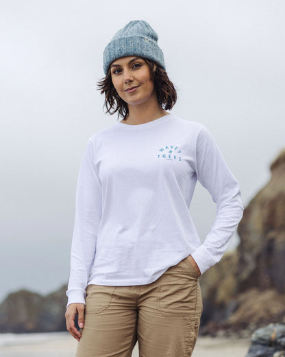 Penida LS T-Shirt - White - Lifestyle