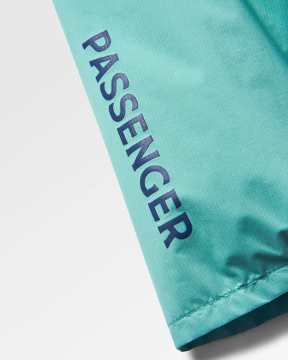 Trailscape Light Women's Waterproof Jacket - Aqua - Flatlay