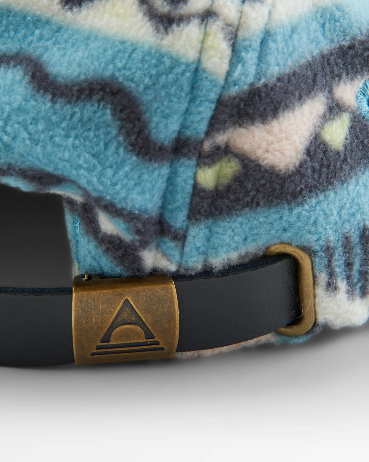 Pine Polar Fleece Cap - Mountain Geo Arctic - Flatlay