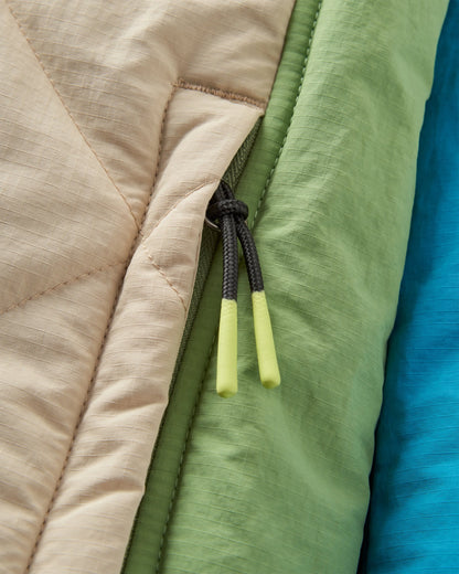 Ocean Insulated Anorak - Bluejay/Feather - Flatlay