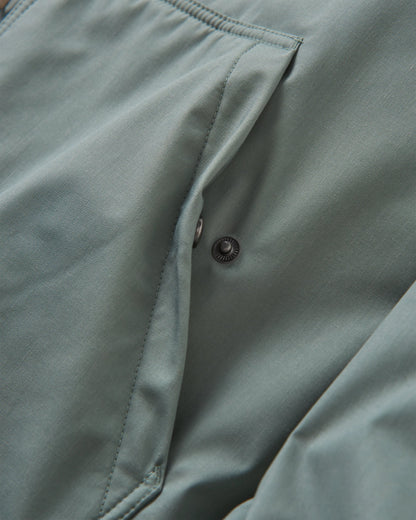 Finn Polar Fleece Lined Jacket - Pistachio - Flatlay
