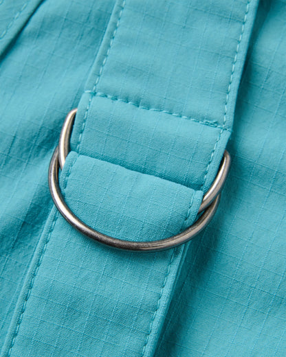 Refuel Ripstop Skort Dress - Ocean Teal - Flatlay