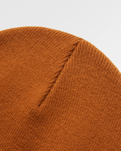 Core High-Top Beanie - Retro Orange - Flatlay