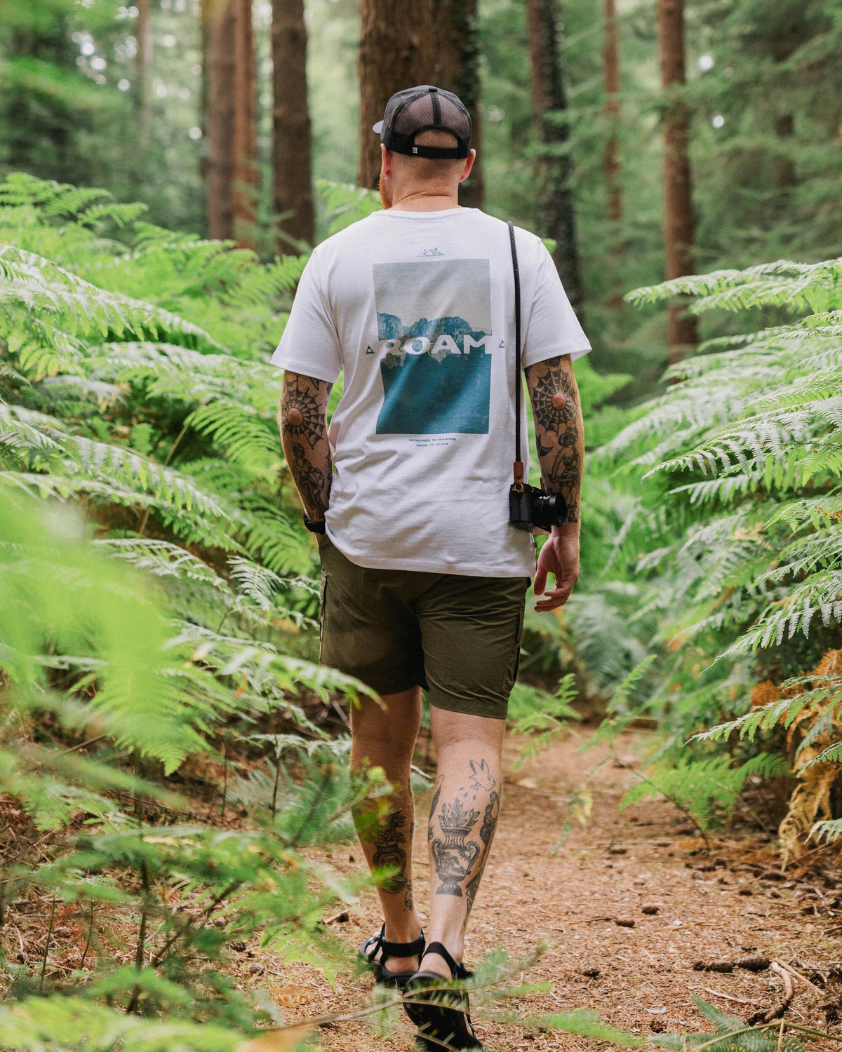 Roam T-Shirt - White - Lifestyle