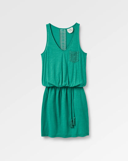 Rivergate Dress - Greenlake - Flatlay