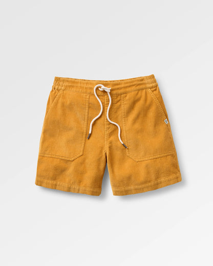 Avian Cord Short - Spruce Yellow - Flatlay