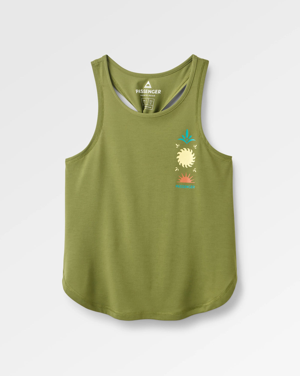 Zenith Drirelease® Active Vest - Clover - Flatlay