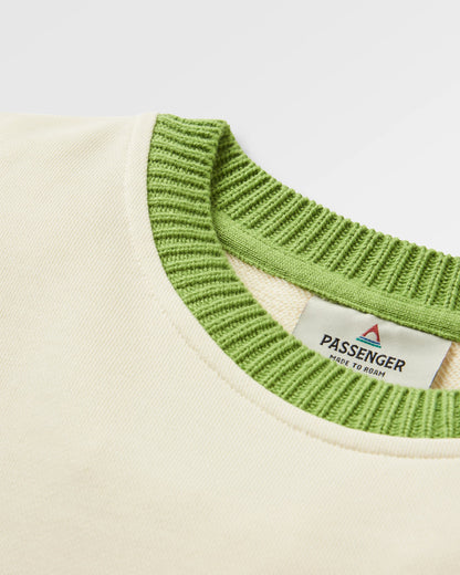 Aerial LS Knit Top - Oatmeal - Flatlay