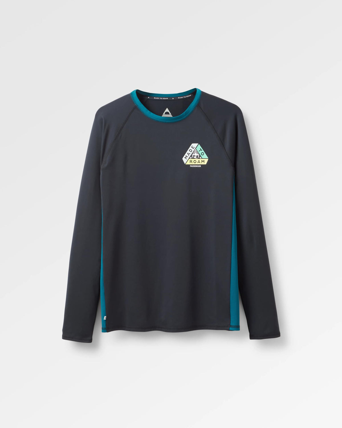 Lakeside Active T-Shirt - Black - Flatlay