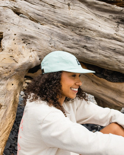 Fixie Cord 5 Panel Cap - Surf Spray - Lifestyle - Female