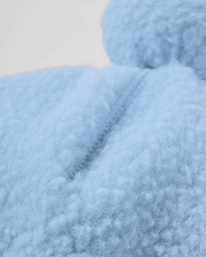 Snow Sherpa Beanie - Blue Fog - Flatlay