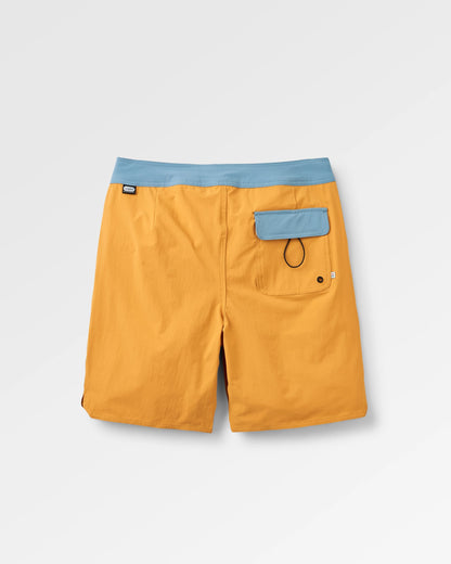 Cruiser NetPlus® 19" Boardshort - Spruce Yellow - Flatlay