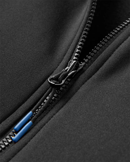 Wintergreen Polartec® Fleece Pullover - Black - Flatlay