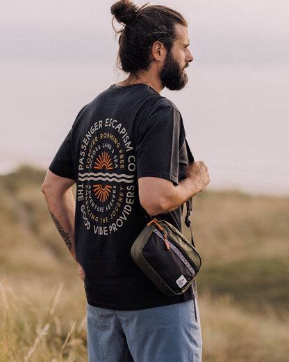 Mainland Hip Pack - True Black/ Khaki - Lifestyle