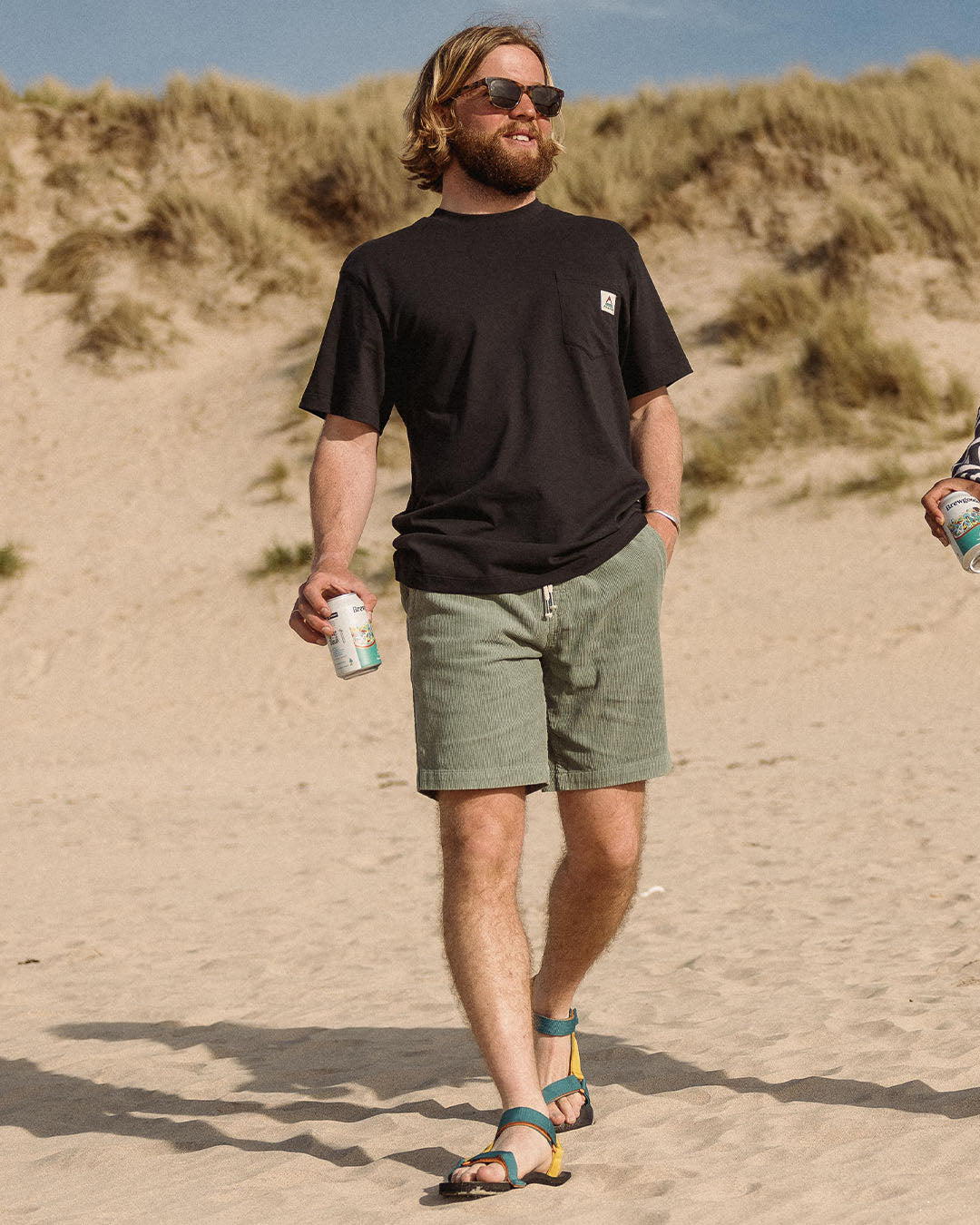 Drifter Corduroy Short - Pistachio - Lifestyle