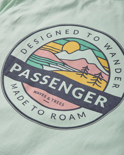 Odyssey Cotton T-Shirt - Surf Spray - Flatlay