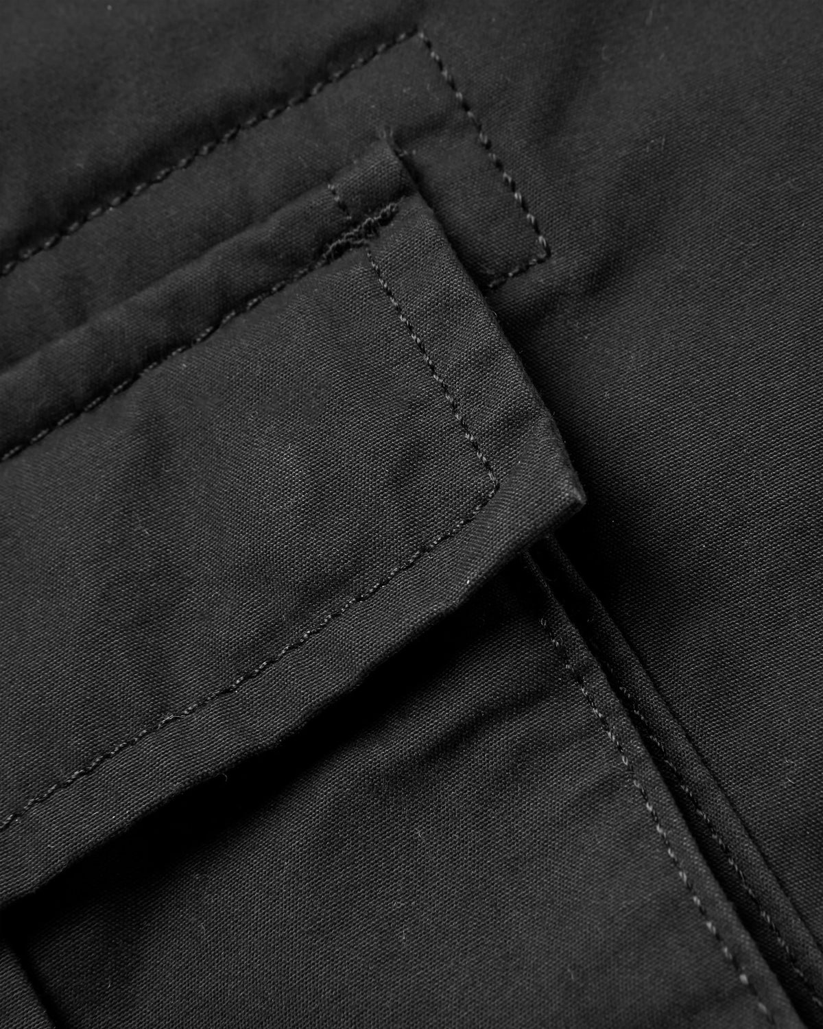 Adventurer Cargo Trouser - Black - Flatlay