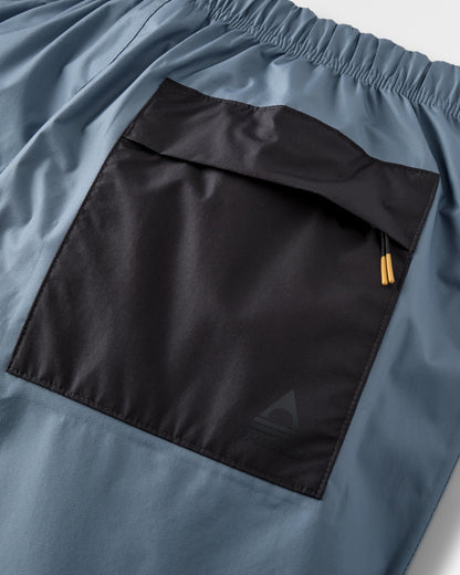 Trailscape Women's Waterproof Trousers - Stormy Blue/Retro Blue  - Flatlay